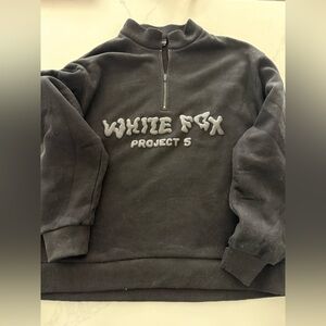 White Fox Boutique Black Sweater